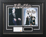 Carel Struycken The Addams Family Signed 3x5 Index Card Framed Display BAS