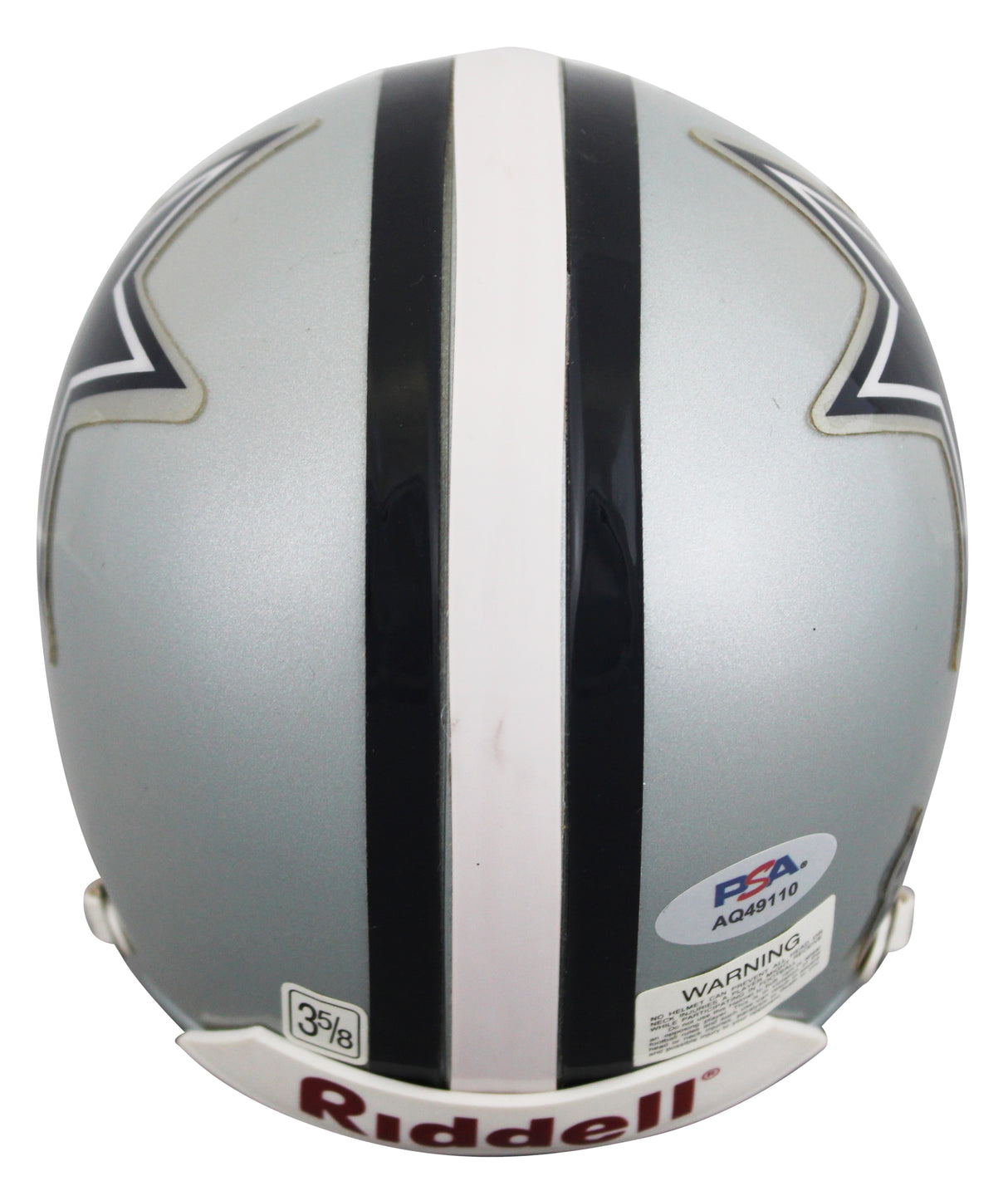 Cowboys Troy Aikman Authentic Signed VSR4 Mini Helmet PSA/DNA #AQ49110