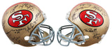 49ers (19) Montana, Rice, Young, Gore +15 Signed F/S Rep Helmet PSA/DNA #Y07059
