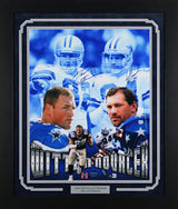 Cowboys Jason Witten & Jay Novacek Signed 16x20 Framed Photo BAS Wit #1W167881