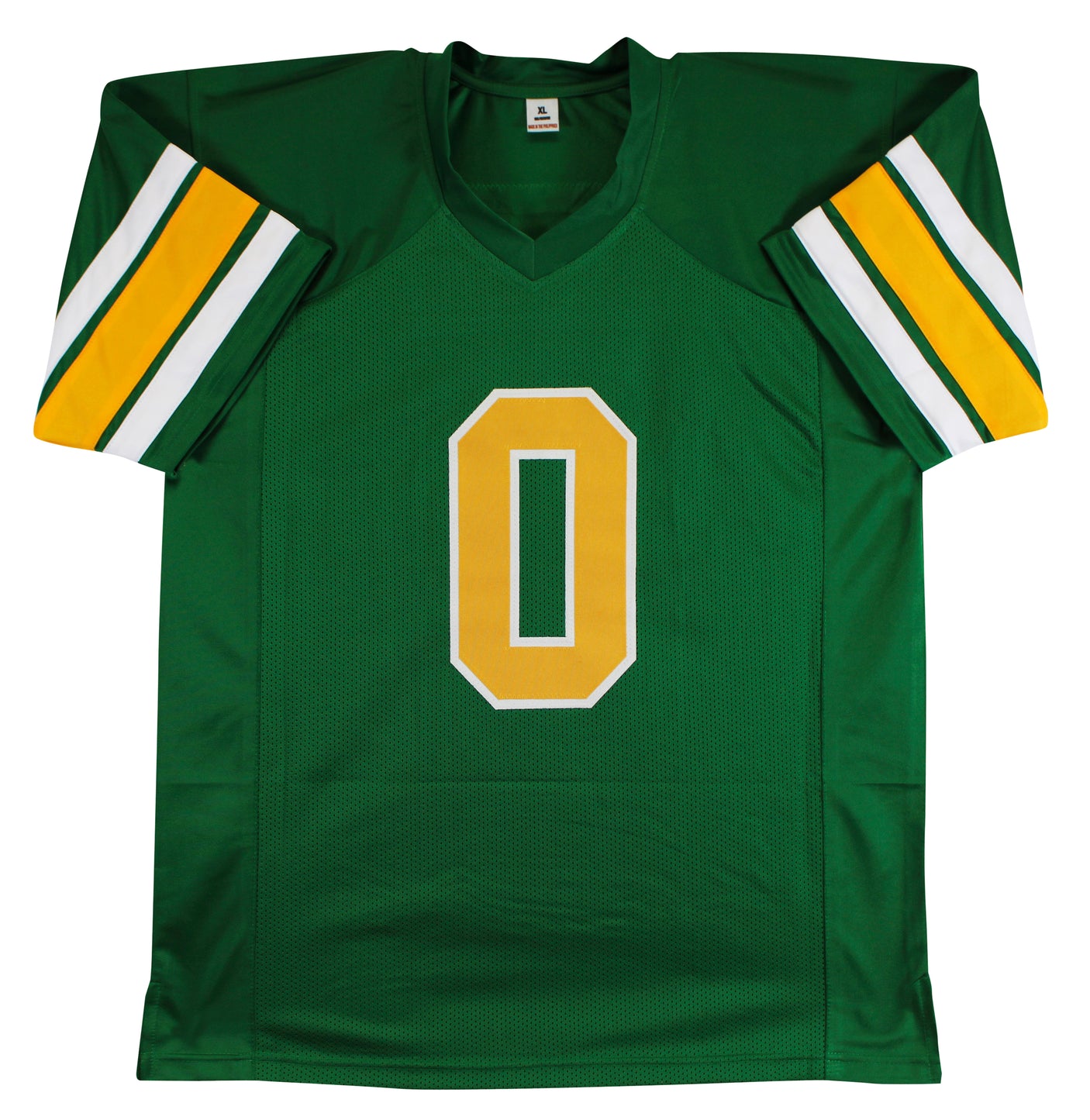 Oregon Bucky Irving Authentic Signed Green Pro Style Jersey BAS Witnessed