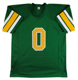 Oregon Bucky Irving Authentic Signed Green Pro Style Jersey BAS Witnessed