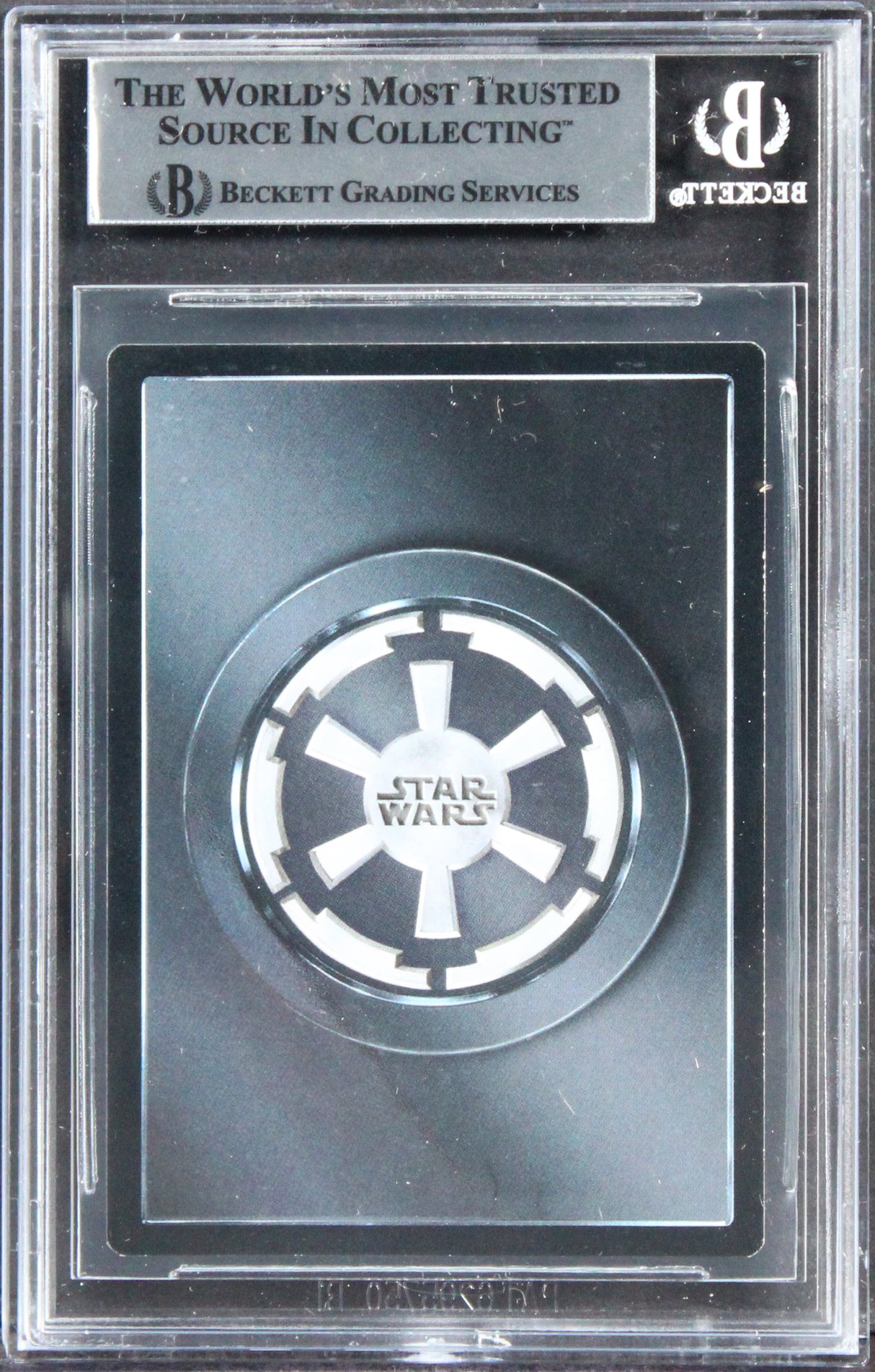 Star Wars (3) Huston, Owyeung & Bailey Signed 1999 SW Endor #28 Card BAS Slabbed