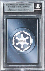 Star Wars (4) Werner, Seay +2 Signed 1998 SW Special Coll #102 Card BAS Slabbed