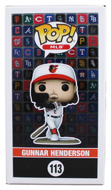 Orioles Gunnar Henderson Signed #113 Funko Pop Vinyl Figure BAS Witnessed