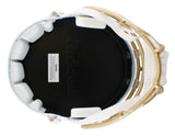 Saints Alvin Kamara Signed 2025 On-Field Alt F/S Speed Rep Helmet W/ Case BAS W