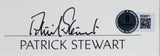 Patrick Stewart Star Trek: The Next Generation Signed & Framed Cut Signature BAS