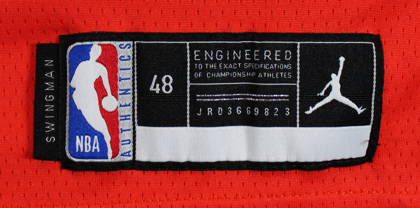 Thunder Shai Gilgeous-Alexander Signed Orange Nike Swingman Jersey PSA #AP84489