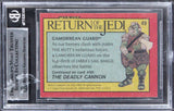 Star Wars (5) Rodis-Jamero, Sosalla +3 Signed 1983 SW ROTJ #49 Card BAS Slabbed