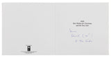 Paul McCartney "Love & the Kids" Signed Christmas Greeting Card PSA & JSA LOAs