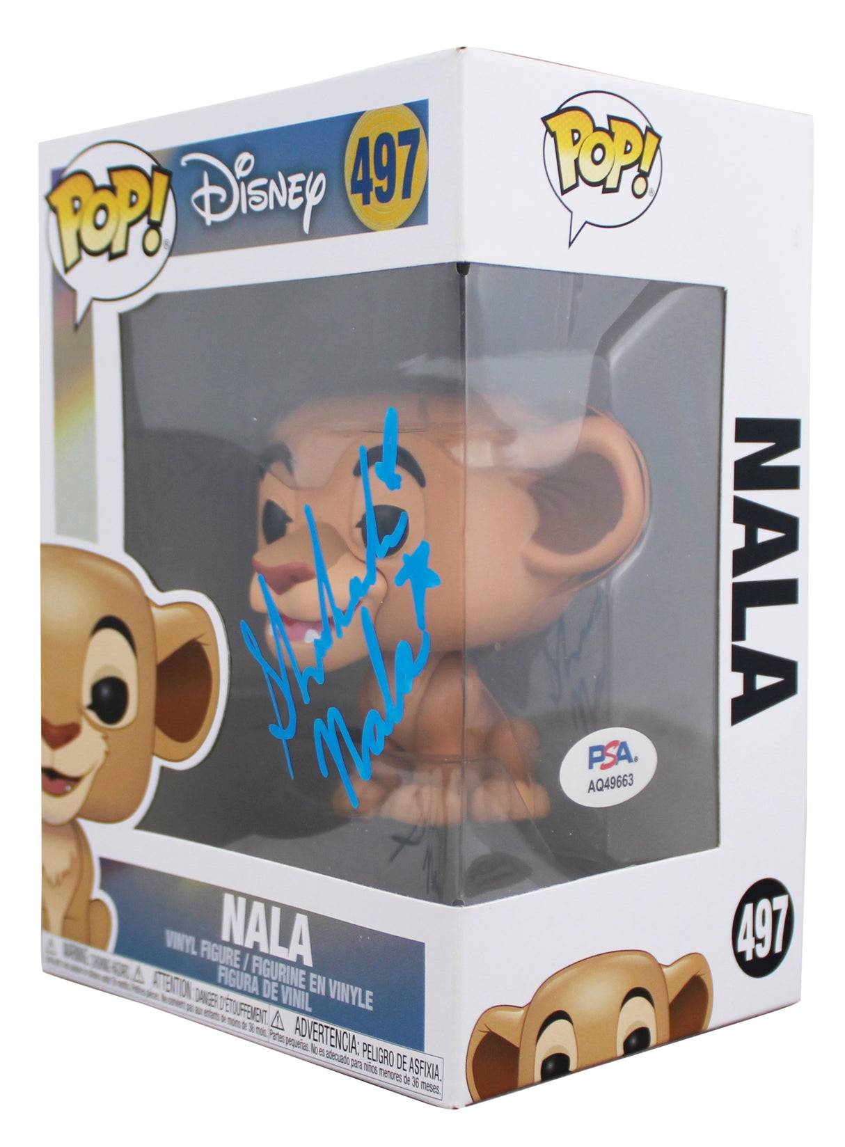 Shahadi Wright Joseph The Lion King Signed #497 Funko Pop Figure PSA #AQ49663