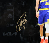 Warriors Stephen Curry Signed 16x20 Horizontal Spotlight Posing Photo JSA