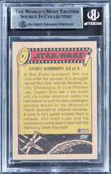 Star Wars (3) Friedman, Muren & Green Signed 2004 SW Herit #3 Card BAS Slabbed