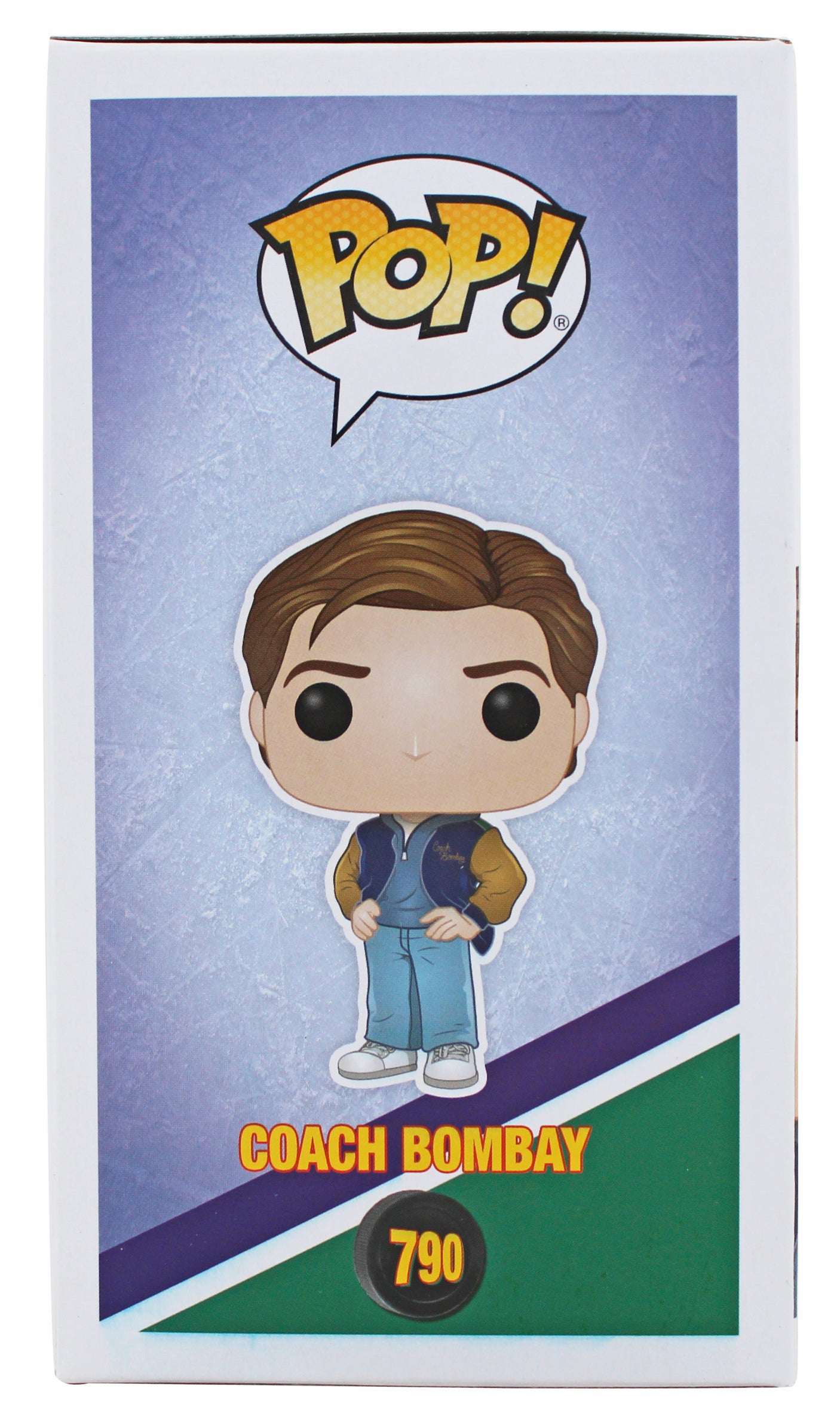 Emilio Estevez Mighty Ducks Authentic Signed #790 Funko Pop Vinyl Figure BAS Wit