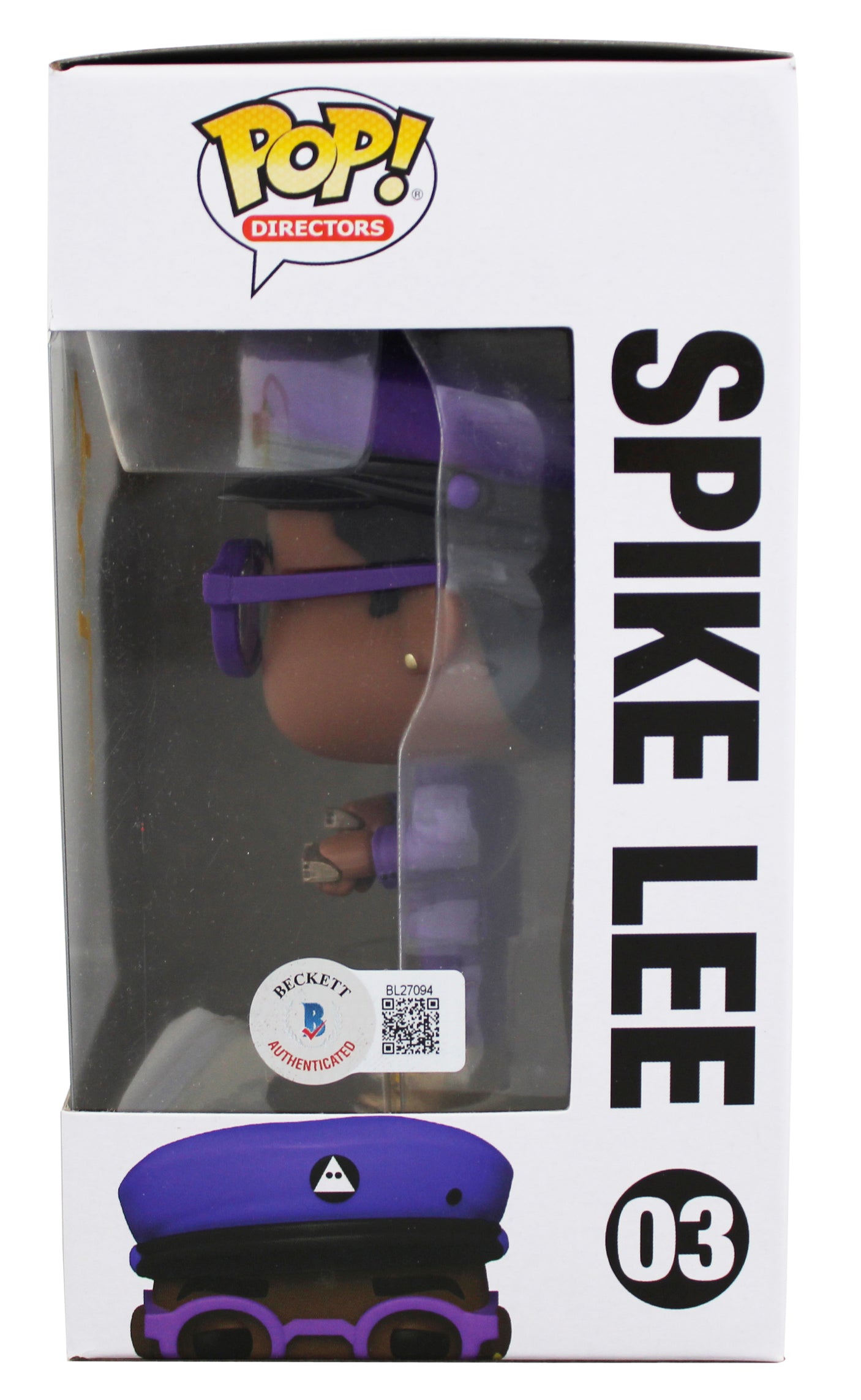Spike Lee Authentic Signed Director #03 Funko Pop Vinyl Figure BAS #BL27094