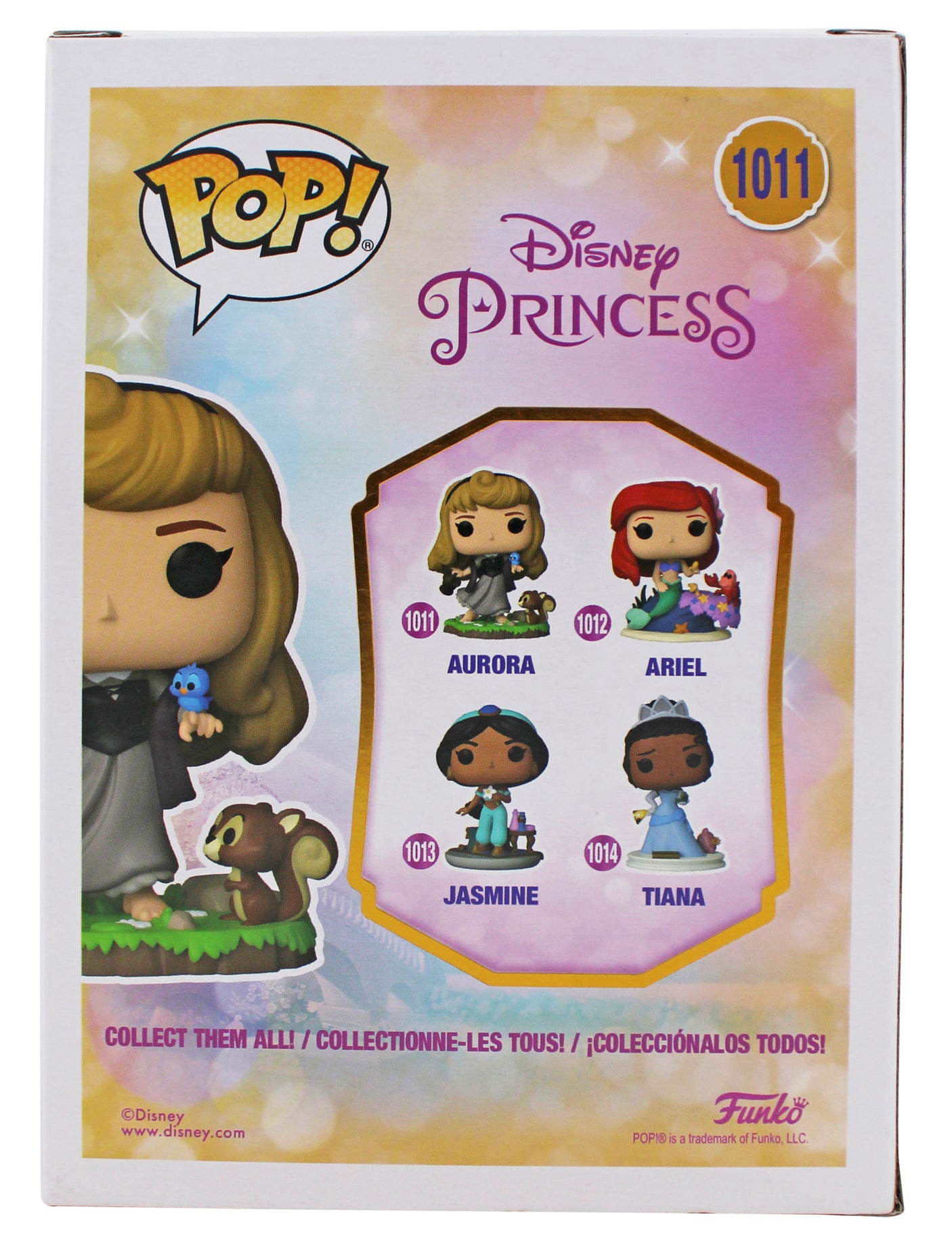 Elle Fanning Maleficent Authentic Signed Aurora #1011 Funko Pop Vinyl Figure BAS