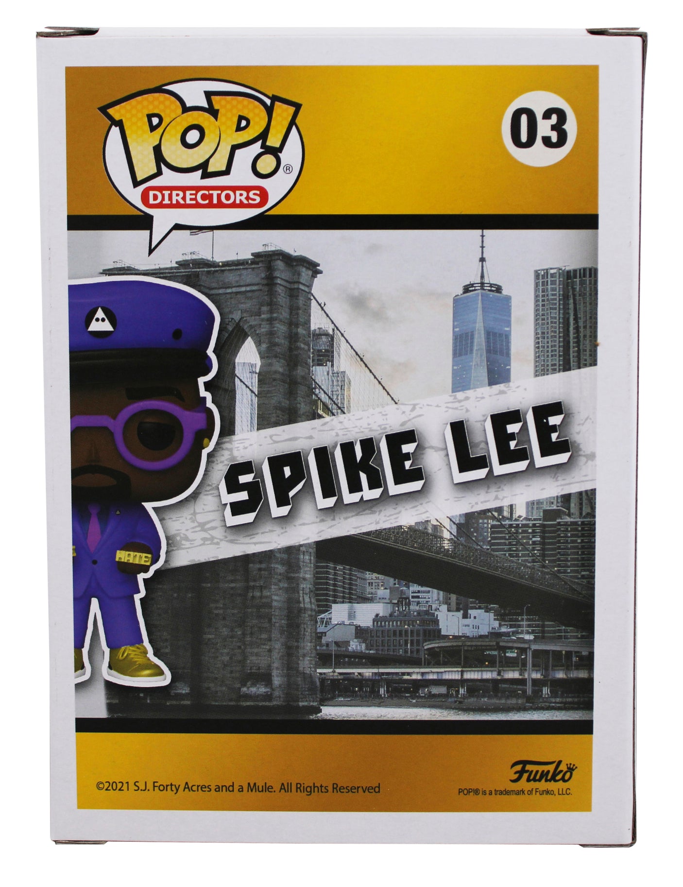Spike Lee Authentic Signed Director #03 Funko Pop Vinyl Figure BAS #BL27094