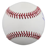 Cubs Aroldis Chapman Signed 2016 World Series Logo OML Baseball BAS #BY085101