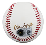 Cubs Aroldis Chapman Signed 2016 World Series Logo OML Baseball BAS #BY085101