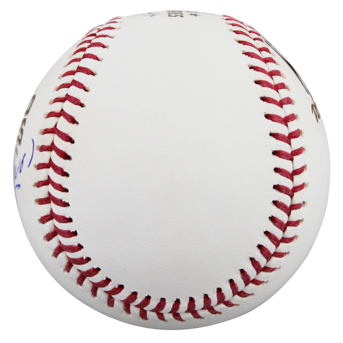 Cubs Aroldis Chapman Signed 2016 World Series Logo OML Baseball BAS #BY085101