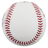 Cubs Aroldis Chapman Signed 2016 World Series Logo OML Baseball BAS #BY085101