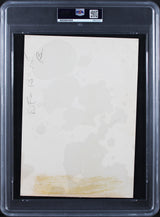Yankees Thurman Munson Signed 8x10 Original Type 1 News Service Photo PSA Slab
