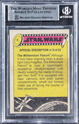 Star Wars (4) Peterson, Blalack, Erland +1 Signed 1977 SW #172 Card BAS Slabbed