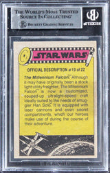 Star Wars (4) Peterson, Blalack, Erland +1 Signed 1977 SW #172 Card BAS Slabbed