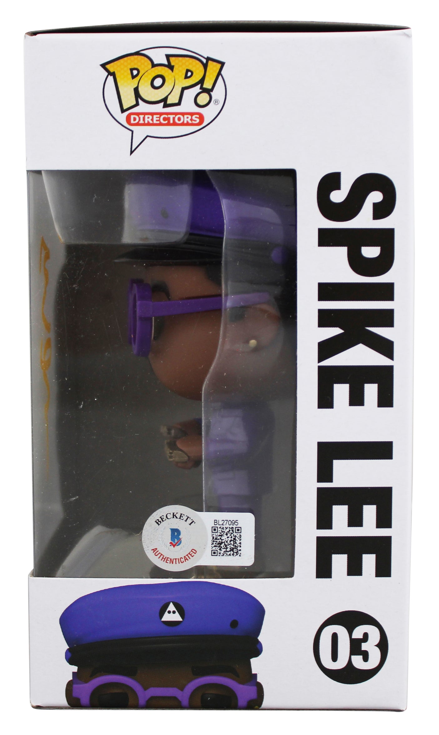 Spike Lee Authentic Signed Director #03 Funko Pop Vinyl Figure BAS #BL27095