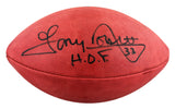 Cowboys Tony Dorsett "HOF" Signed Wilson Official Nfl Football BAS #BY093004