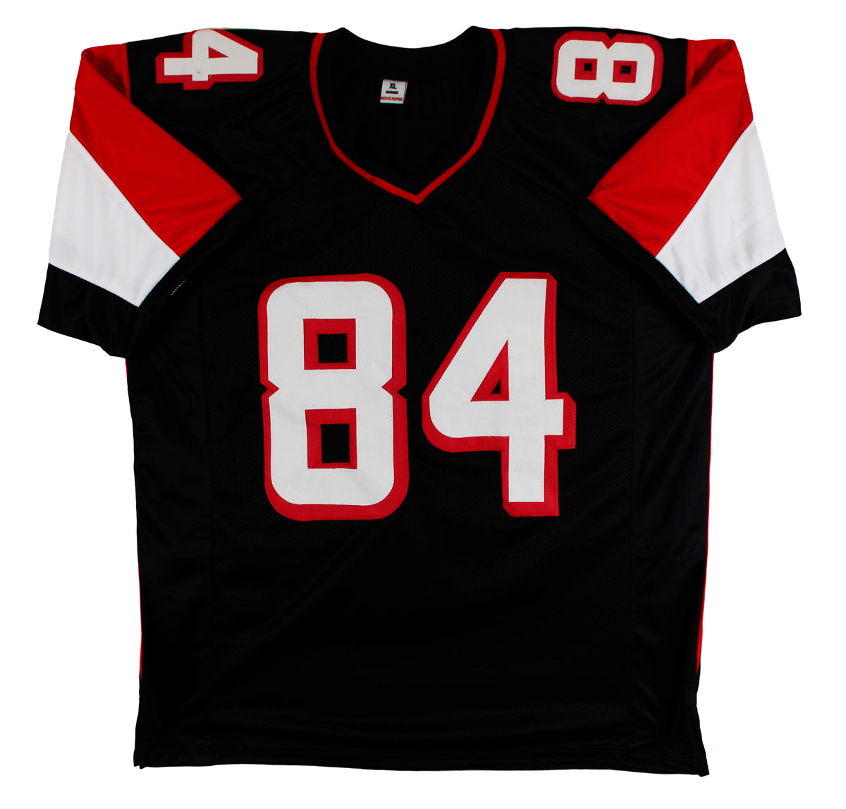 Roddy White Authentic Signed Black Pro Style Jersey Autographed JSA Witness