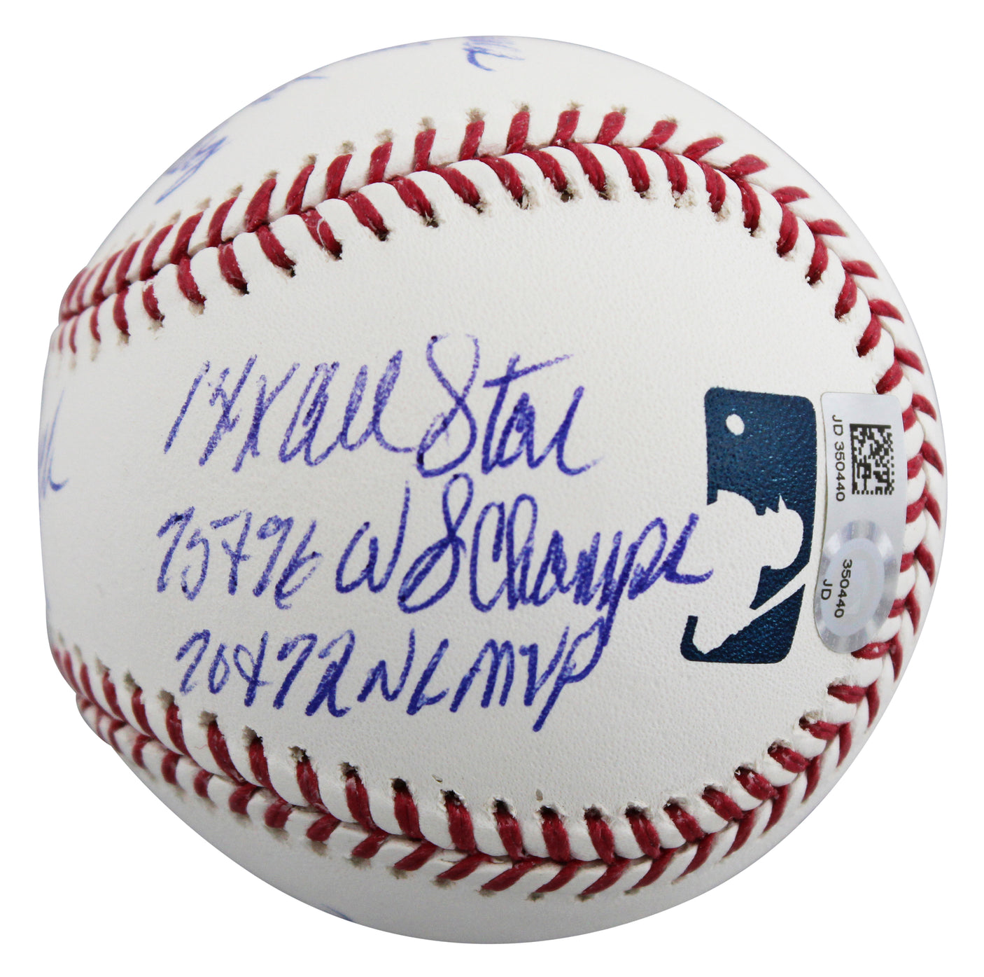 Reds Johnny Bench "Career Stat" Signed Oml LE #10/12 Baseball Fanatics #A673181