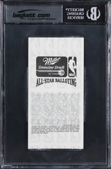 Shaq O'Neal "1st ASG" Signed 2/21/1993 NBA All Star Game Ticket Stub BAS Slabbed