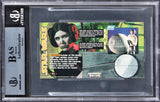 Star Wars (3) Werner, Seay, Green Signed 1995 SW Widevision #54 Card BAS Slabbed