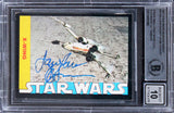 William & Jamie Shourt Signed 1977 Star Wars WB #15 Card Auto 10! BAS Slabbed
