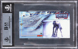 Phil Tippett, Jon Berg Star Wars Signed 1995 SW ESB Widevision #35 Card BAS Slab