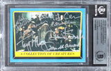 (7) St. Amand, Lauren, McVey +4 Signed 1983 Star Wars ROTJ #167 Card BAS Slabbed