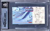 Phil Tippett, Jon Berg Signed 1995 SW ESB Widevision #32 Card Auto 10! BAS Slab