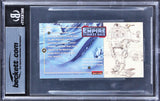 Phil Tippett, Jon Berg Signed 1995 SW ESB Widevision #32 Card Auto 10! BAS Slab