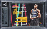 Shaq O'Neal Signed 1993 Stadium Club Beam Team Members Only #BT1 Card BAS Slab