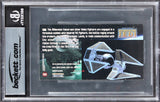 Star Wars (3) Huston, Owyeung +1 Signed 1996 ROTJ WV #100 Card Auto 10! BAS Slab