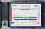 Red Sox Mookie Betts Signed 2014 Bowman #BP109 RC Card Auto GM 10! BAS Slabbed