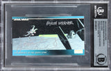 Star Wars (3) Werner, Seay & Green Signed 1995 SW WV #93 Card Auto 10! BAS Slab