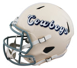 Cowboys Tony Dorsett Signed Retro Full Size Speed Rep Helmet W/ Case BAS Wit 1