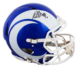 Rams Davante Adams Signed 2026 On-Field Alt F/S Speed Proline Helmet W/ Case JSA