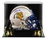 Rams Davante Adams Authentic Signed Retro Speed Mini Helmet W/ Case JSA Witness