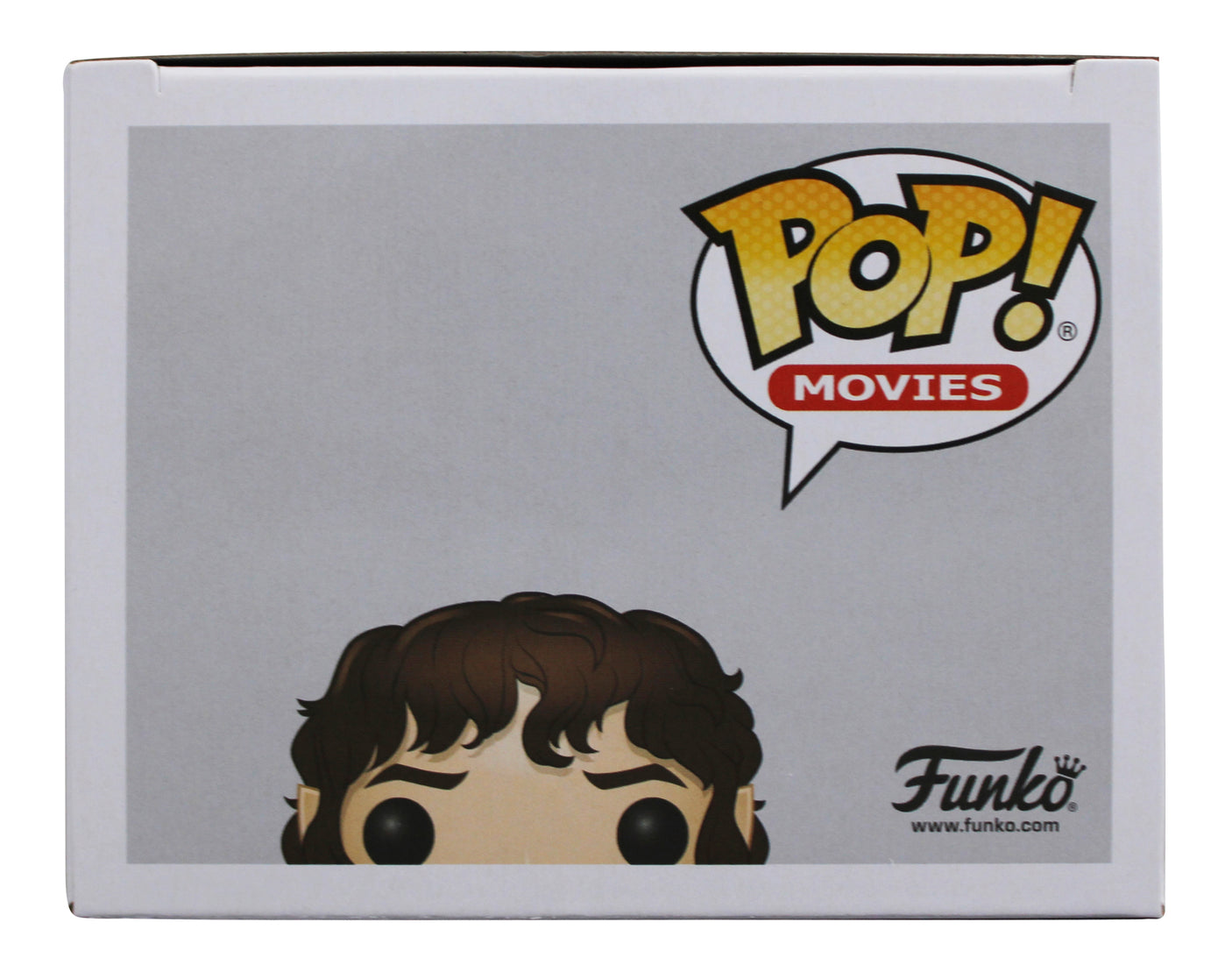 Elijah Wood LOTR "2x Insc" Signed #444 Alternate Funko Pop Figure BAS Witness 1
