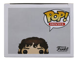Elijah Wood LOTR "2x Insc" Signed #444 Alternate Funko Pop Figure BAS Witness 1