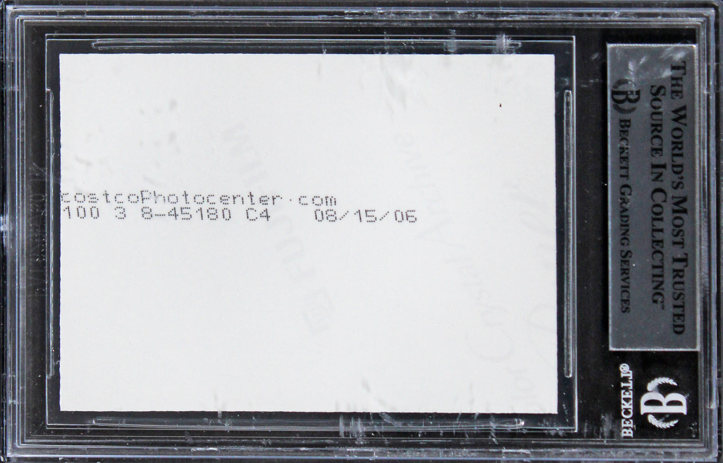 Greg Proops & Scott Capurro Star Wars Signed Custom Trading Card BAS Slabbed 1