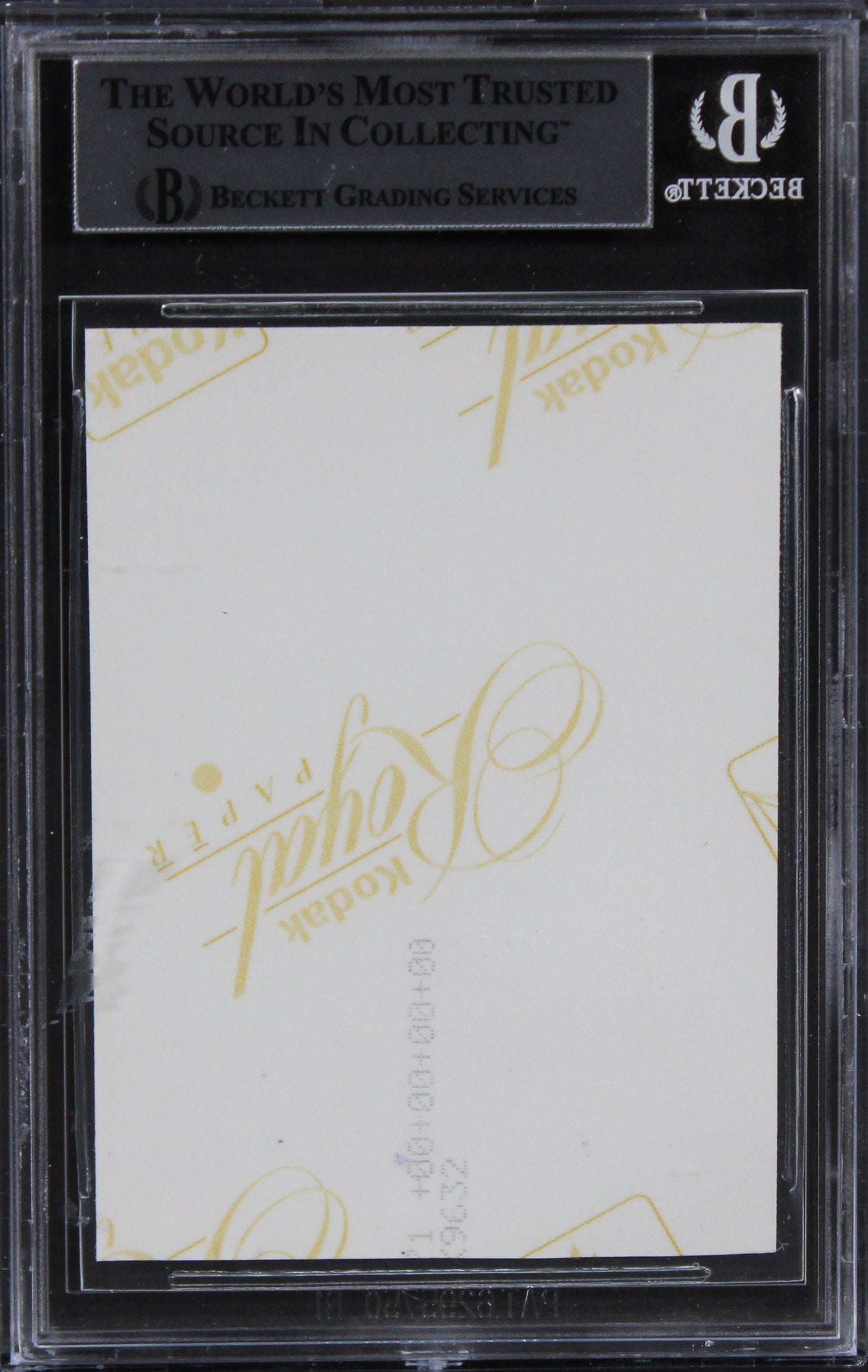 Paul Blake & Maria De Aragon Star Wars Signed Custom Trading Card BAS Slabbed